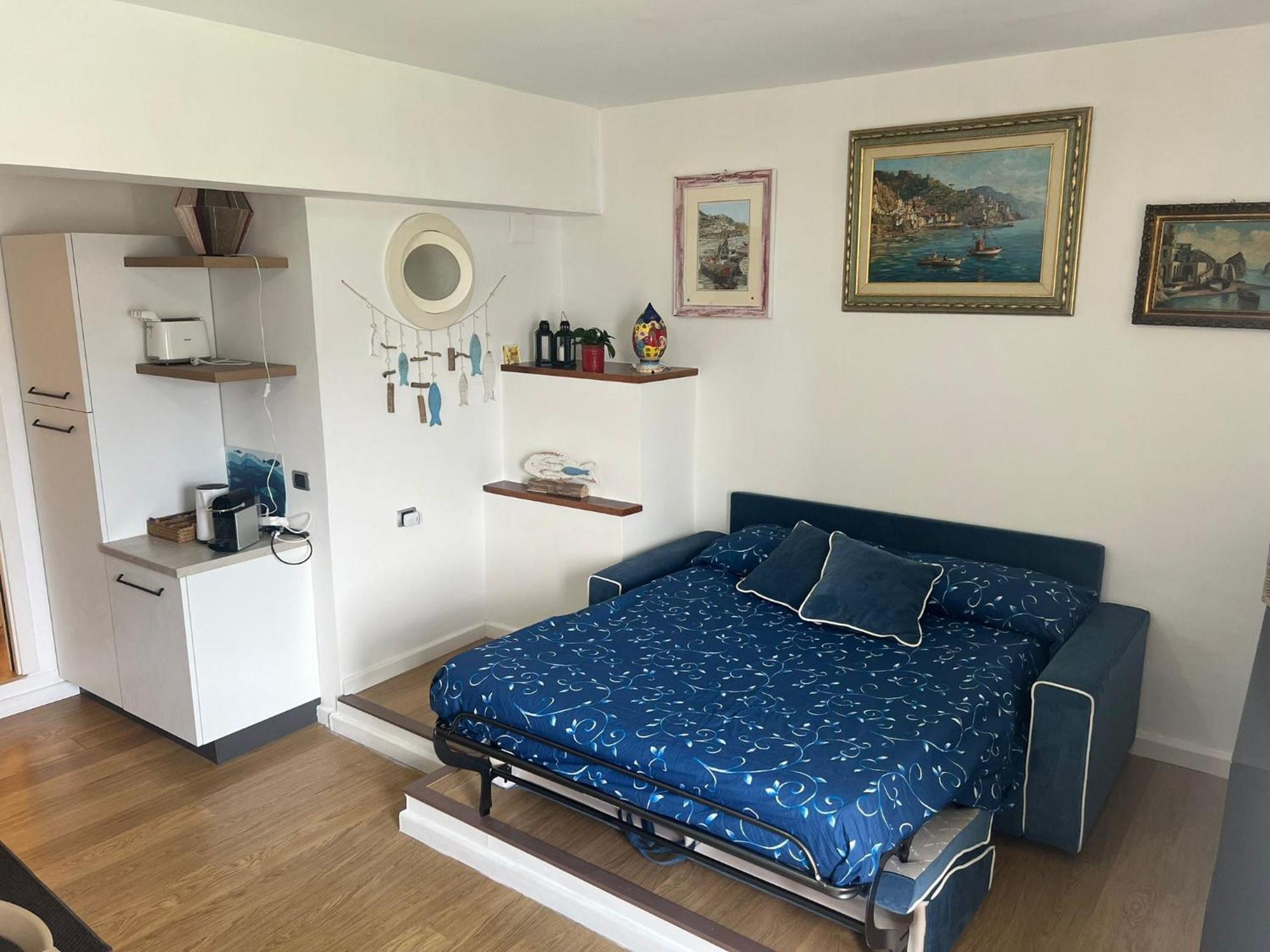 Appartamento Di Raphael Con Discesa Privata Al Mare Amalfi Bagian luar foto